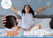 Preventing hair fall with proper sleep