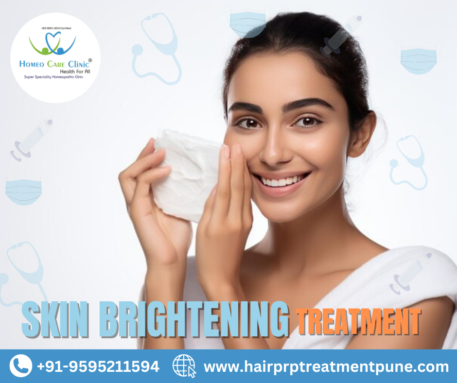 PRP treatments for skin brightening