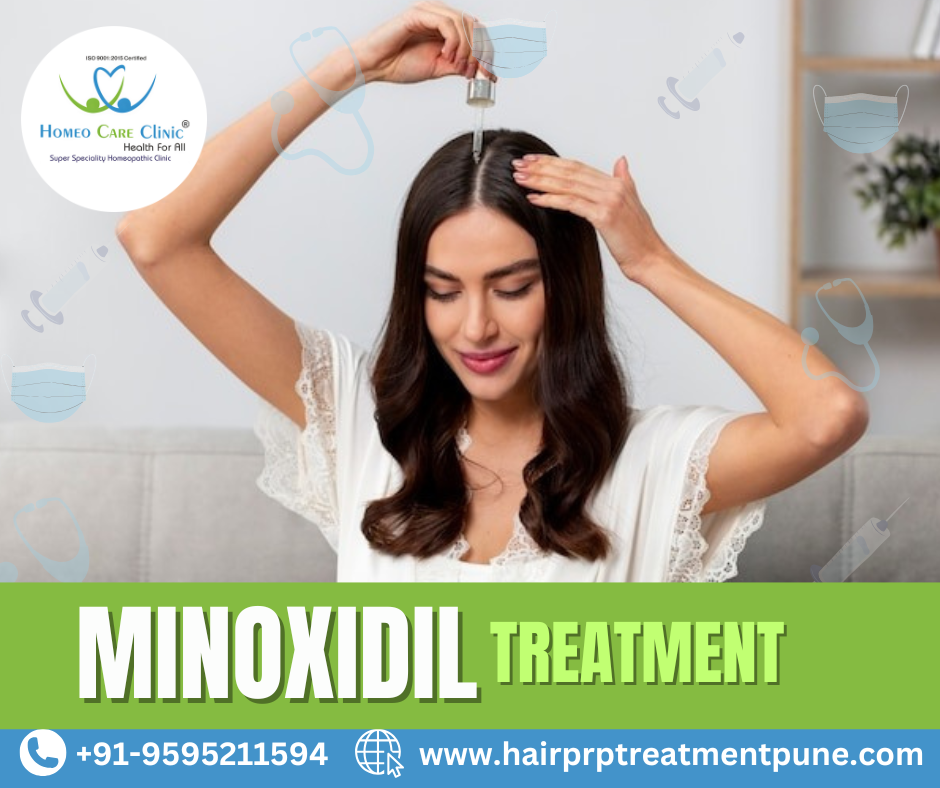 Minoxidil and PRP hair regrowth solution