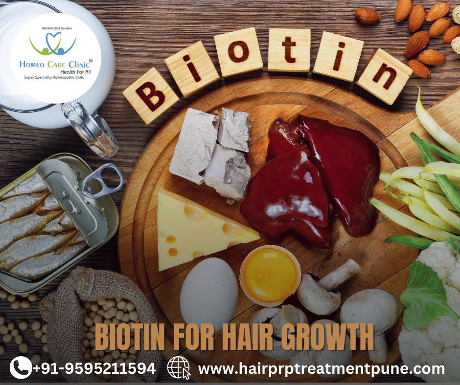 Biotin-rich foods & supplements for hair growth and stronger strands