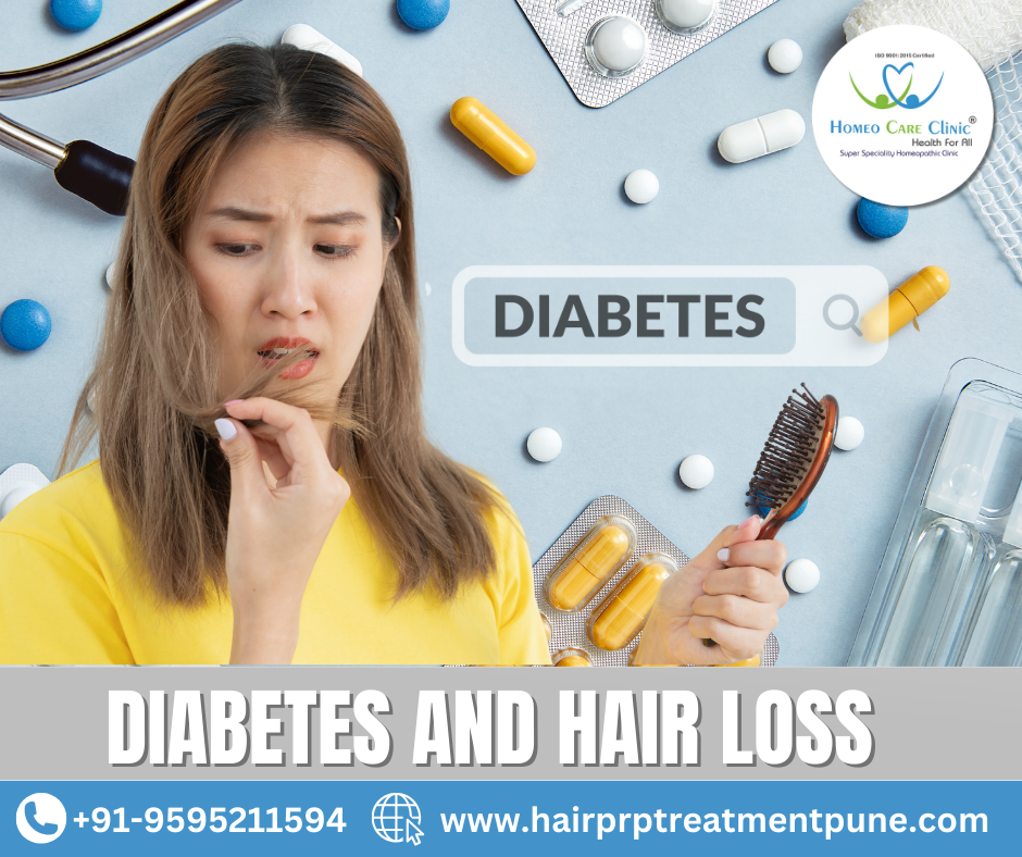Diabetes-related hair loss treatment and PRP therapy