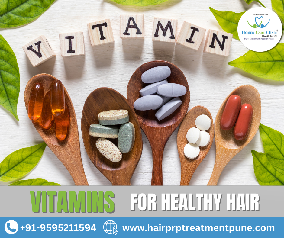Vitamins for healthy hair growth