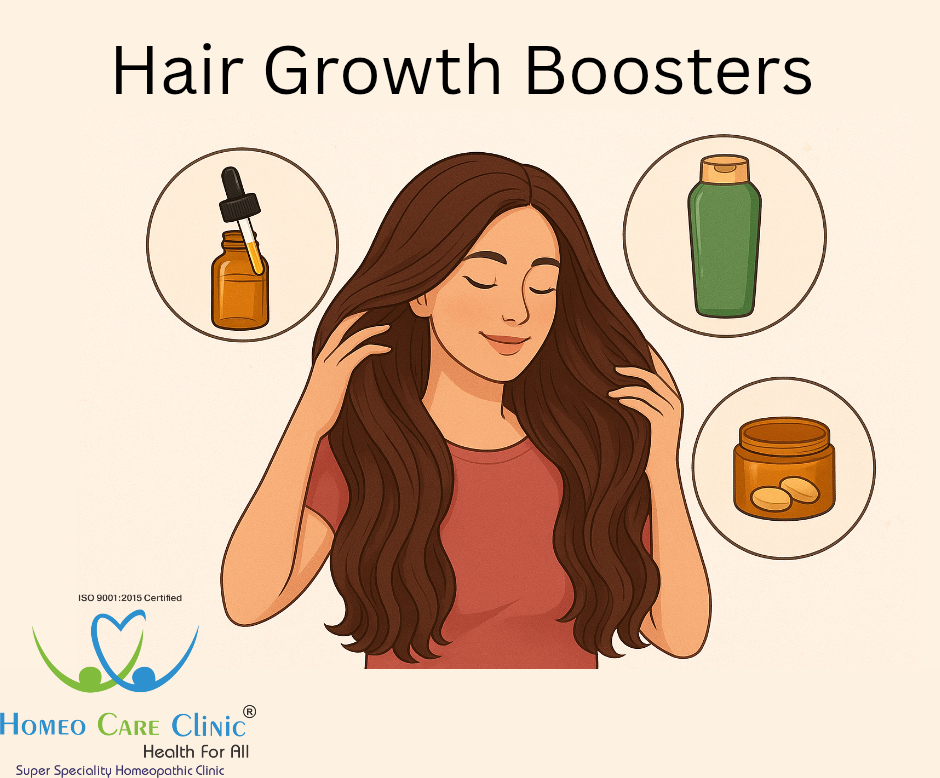 close-up of healthy hair strands after PRP and oil treatment