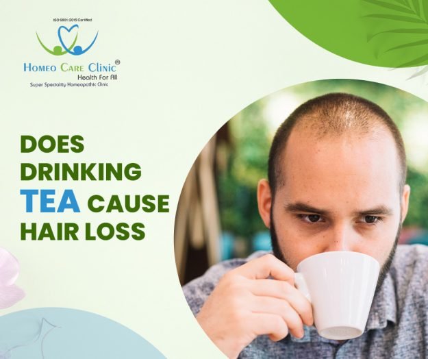 does drinking tea cause hair loss