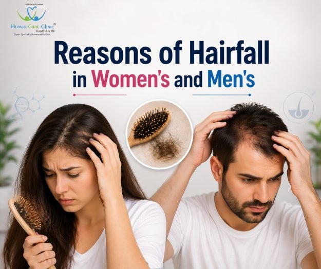 Reasons of Hairfall in Women's and Men's